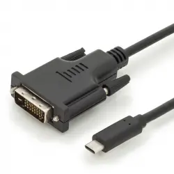 Digitus Cable USB-C a DVI Macho/Macho 2m Negro