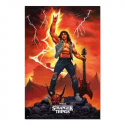 Erik Editores Póster Stranger Things Eddie
