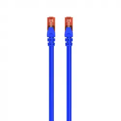 Ewent Cable de Red U/UTP RJ45 Cat. 6 0.5m Azul