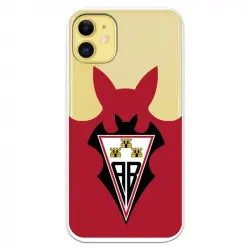 Funda Licencia Oficial Albacete Balompié Escudo Fondo Rojo para iPhone 11