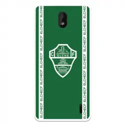 Funda Para Nokia 1 Plus Del Elche Cf Escudo Fondo Verde Escudo Fondo Verde - Licencia Oficial Elche Cf