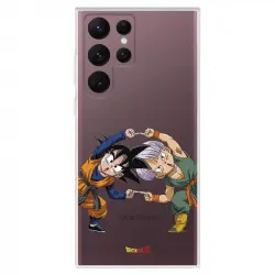 Funda para Samsung Galaxy S22 Ultra Oficial de Dragon Ball Goten y Trunks Fusión - Dragon Ball