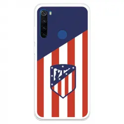 Funda Para Xiaomi Redmi Note 8t Del Atleti Escudo Fondo Atletico - Licencia Oficial Atlético De Madrid