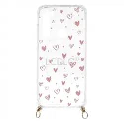 Funda Silicona Colgante Corazones Para Xiaomi Redmi Note 8