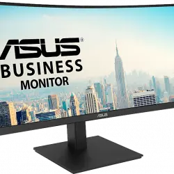 Monitor - ASUS VA34VCPSN, Curvo, 34", QHD, 4 ms, 100 Hz, HDMI, Negro