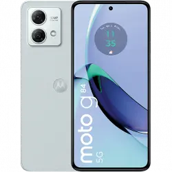 Móvil - Motorola G84, Azul, 256GB, 12GB RAM, FHD+ 6.5", Snapdragon 695, 5000 mAh, Android 13