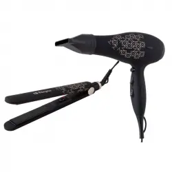 Orbegozo SET 5250 Set de Belleza Secador de Pelo 2000W + Plancha Cerámica