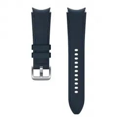 Samsung - Correa Navy Hybrid Leather Band 20mm M/L Para Galaxy Watch 4 Classic / Galaxy Watch 4