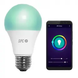SPC Sirius 470 Bombilla LED Inteligente Wifi Blanco y Color 6W E27