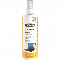 Spray limpiador - Fellowes 99718, Limpiador pantallas, 250 ml