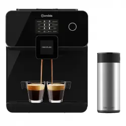 Cecotec Power Matic-ccino 8000 Touch Serie Nera S Cafetera Superautomática con Depósito de Leche