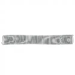Espiral Metalico Q-connect 64 5:1 36mm 1,2mm Caja De 25 Unidades