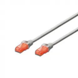 Ewent Cable de Red RJ45 Cat 6 U/UTP 20m Gris