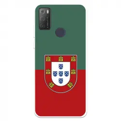 Funda Para Alcatel 1s 2021 Del Federación Portuguesa De Fútbol Bicolor - Licencia Oficial Federación Portuguesa De Fútb