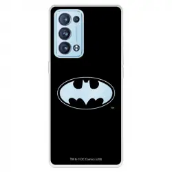 Funda Para Oppo Reno6 Pro Oficial De Dc Comics Batman Logo Transparente Dc Comics