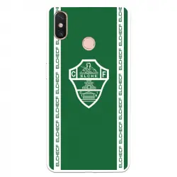 Funda Para Xiaomi Mi Max 3 Del Elche Cf Escudo Fondo Verde Escudo Fondo Verde - Licencia Oficial Elche Cf