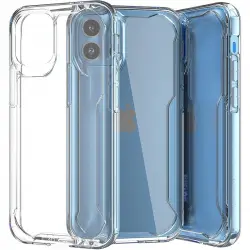 Muvit for Change Funda Shockproof 2m Transparente para iPhone 12 Mini