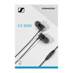 Sennheiser - Auriculares De Botón CX300S Negro