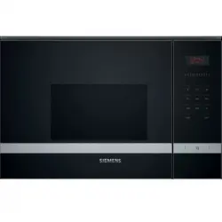 Siemens Microondas Empotrable 20l 800w Inox/negro - Bf523lms0