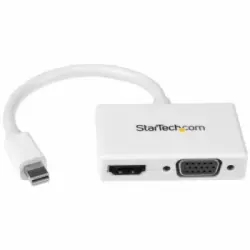 Startech.com Adaptador Conversor Mini Displayport Dp A Hdmi O Vga Blanco