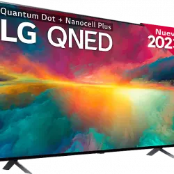 TV QNED 75" - LG 75QNED756RA, UHD 4K, Procesador Inteligente α5 4K Gen6, Smart TV, Azul Ceniza