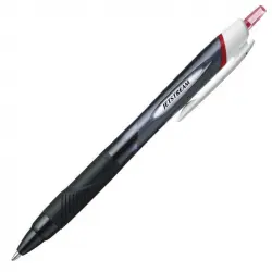 Uni-Ball Jetstream Sport Caja 12 Bolígrafos Retráctiles Tinta de Aceite Roja