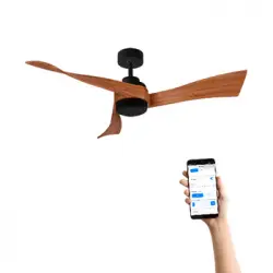 Windlight Curve Dc - Ventilador De Techo 40w Silencioso Ø132 Cm
