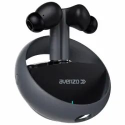 Auriculares Inalámbricos Avenzo TWS AV-TW5012B Negro/Gris