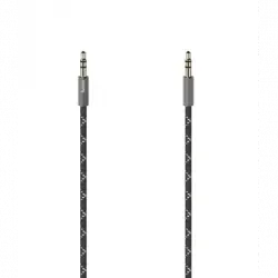 Cable audio - Hama 205129, 3.5 mm Jack Plug, 0.75 m, Negro