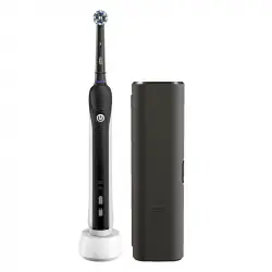 Cepillo de dientes ORAL-B PRO 750 negro + estuche de viaje
