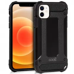 Cool Funda Hard Case Negra para iPhone 12 Mini