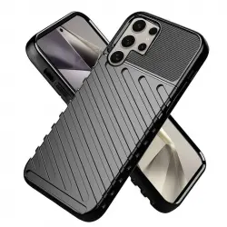 Cool Thunder Funda TPU Negra para Samsung Galaxy S24 Ultra