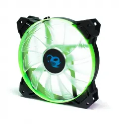 CoolBox Deep Wind Ventilador 120mm LED Verde