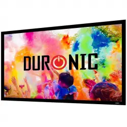 Duronic FFPS150 Pantalla de Proyección Fija con Marco Negro 16:9 352x187 150"
