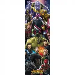 Erik Póster de Puerta Marvel Vengadores Infinity War 158x53cm