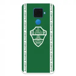 Funda Para Huawei Mate 30 Lite Del Elche Cf Escudo Fondo Verde Escudo Fondo Verde - Licencia Oficial Elche Cf