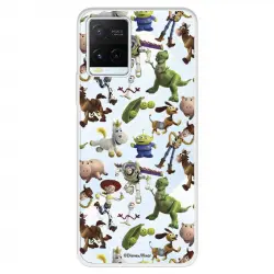 Funda Para Vivo Y21s Oficial De Disney Muñecos Toy Story Siluetas - Toy Story
