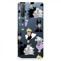 Funda Para Xiaomi Mi 10 Oficial De Disney Villanas Patrón - Villanas Disney