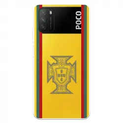 Funda Para Xiaomi Poco M3 Del Federación Portuguesa De Fútbol Escudo - Licencia Oficial Federación Portuguesa De Fútbol