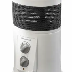 Honeywell - Hz-425e Calefactor Cerámico Envolvente 360o, Potencia 1800w. Color Blanco