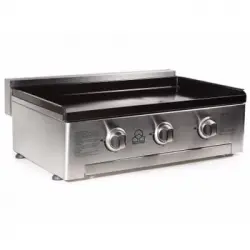 Plancha De Asar A Gas 3 Quemadores Brixton Antihaderente