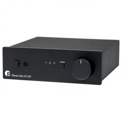 Pro-Ject - Amplificador integrado Project Stereo Box S3 BT negro.