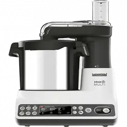 Robot de cocina - Kenwood KCook Multi CCL401WH, 6 Programas, Múltiples accesorios, Blanco