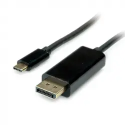 Value Cable USB-C 3.1 a Displayport Macho/Macho 1m Negro