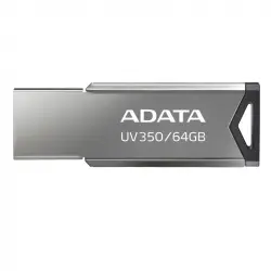Adata UV350 64GB USB 3.2 Plata