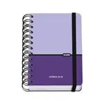 Agenda escolar 2023/2024 Dohe Duo A6 día por página morado