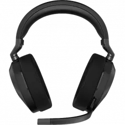 Auriculares gaming - Corsair HS65 Wireless Bluetooth, Micrófono Omnidireccional, Carbón
