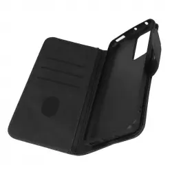 Avizar Funda Tarjetero con Soporte Negro para Xiaomi 12/12X