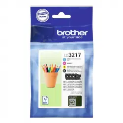 Cartucho de Tinta Original Brother LC3217VAL MultiPack Negro/Cian/Magenta/Amarillo