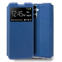 Cool Funda Flip Cover Liso Azul para Samsung Galaxy A05s